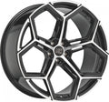 MSW 53 gloss black full polished Alufelge 9x20 Zoll ET26 LK 5x112 ML73.1