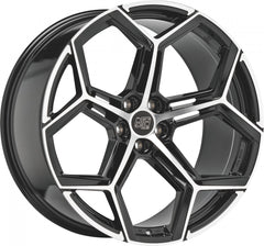 MSW 53 gloss black full polished Alufelge 9x20 Zoll ET31 LK 5x112 ML73.1