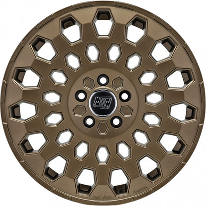 MSW 99 matt bronze Alufelge 8x19 Zoll ET45 LK 6x120 ML74.6 – Bild 2