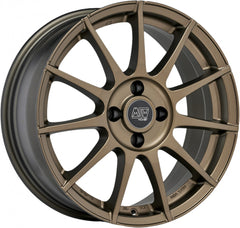 MSW 85 matt bronze Alufelge 7x17 Zoll ET35 LK 4x98 ML58.06