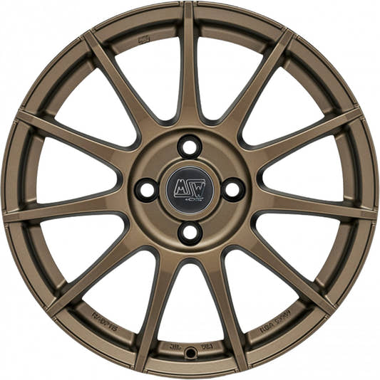 MSW 85 matt bronze Alufelge 7x17 Zoll ET35 LK 4x98 ML58.06 – Bild 2