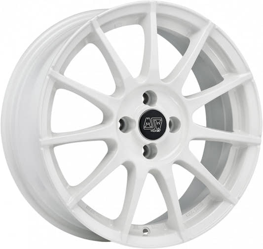 MSW 85 white Alufelge 7x17 Zoll ET30 LK 4x98 ML58.06