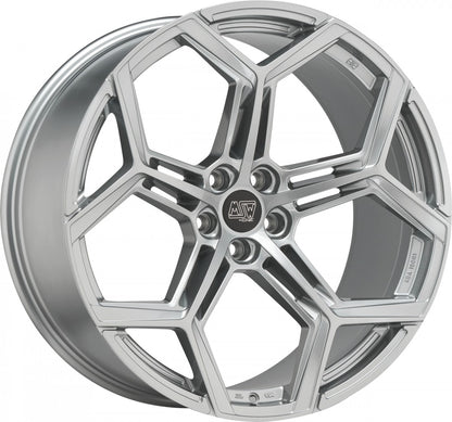 MSW 53 hyper silver Alufelge 10.5x21 Zoll ET19 LK 5x112 ML66.56