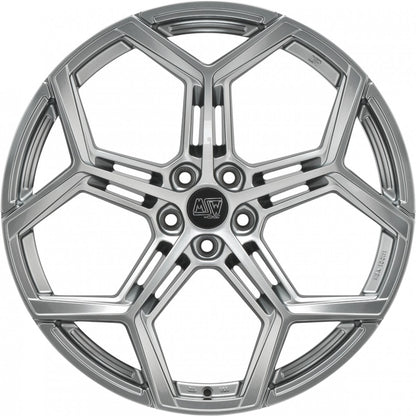 MSW 53 hyper silver Alufelge 10.5x21 Zoll ET19 LK 5x112 ML66.56 – Bild 2