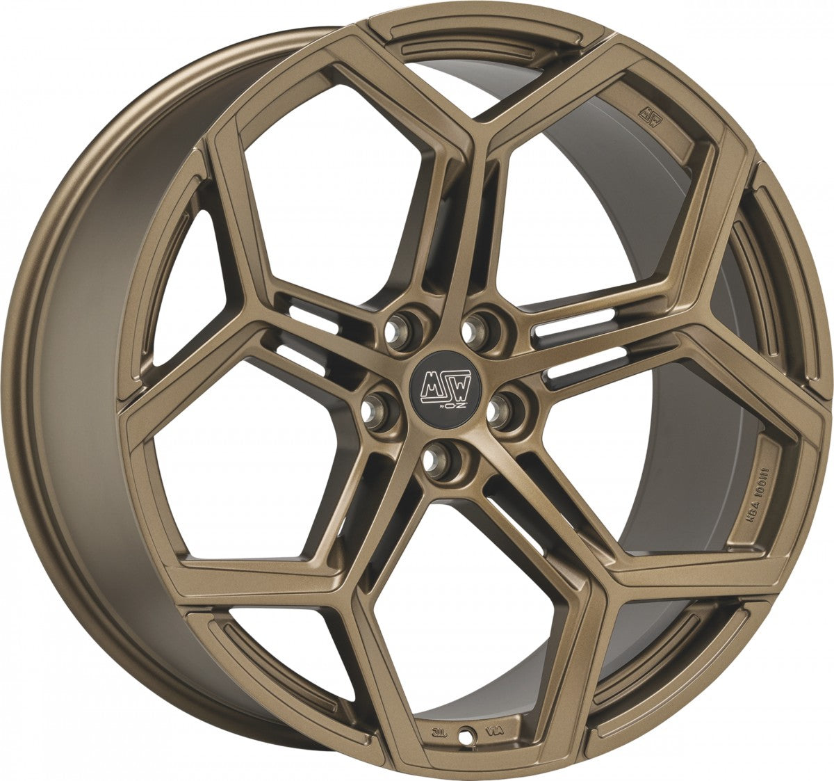 MSW 53 rally bronze Alufelge 10.5x21 Zoll ET19 LK 5x112 ML66.56