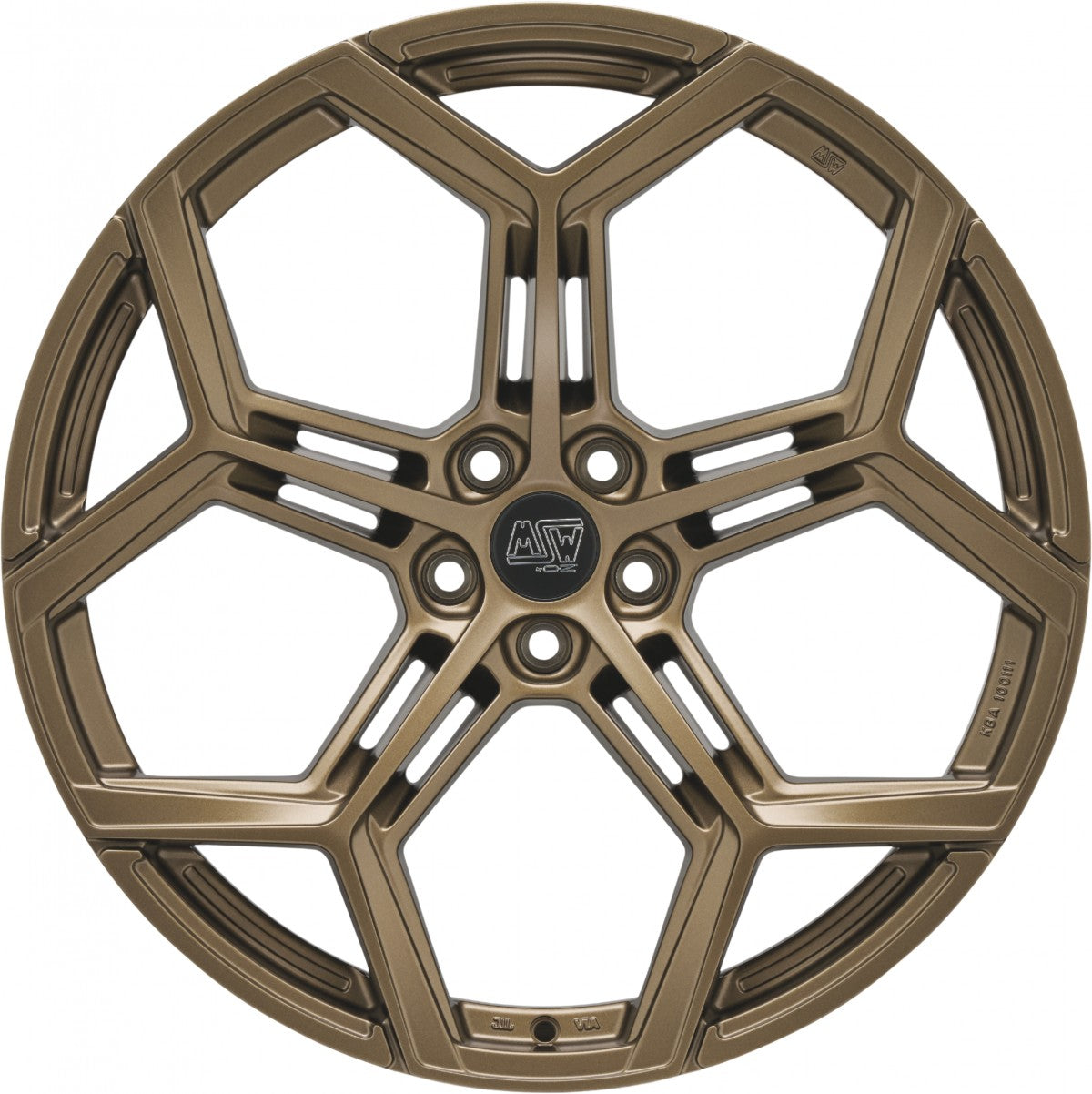 MSW 53 rally bronze Alufelge 10.5x21 Zoll ET19 LK 5x112 ML66.56 – Bild 2