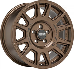 OZ Rally Legend matt bronze + dark lettering Alufelge 8x17 Zoll ET35 LK 5x120 ML65.06