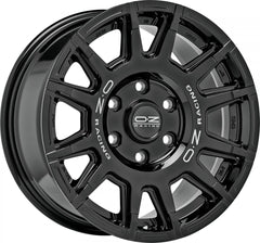 OZ Rally Legend gloss black + dark lettering Alufelge 8x17 Zoll ET25 LK 6x139.7 ML106.1