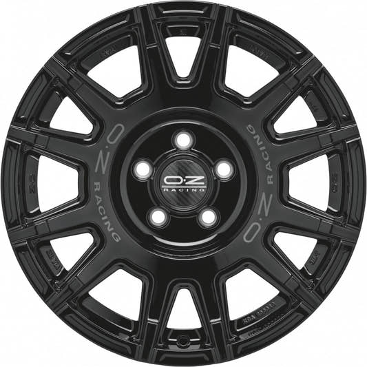 OZ Rally Legend gloss black + dark lettering Alufelge 8x17 Zoll ET25 LK 6x139.7 ML106.1 – Bild 2
