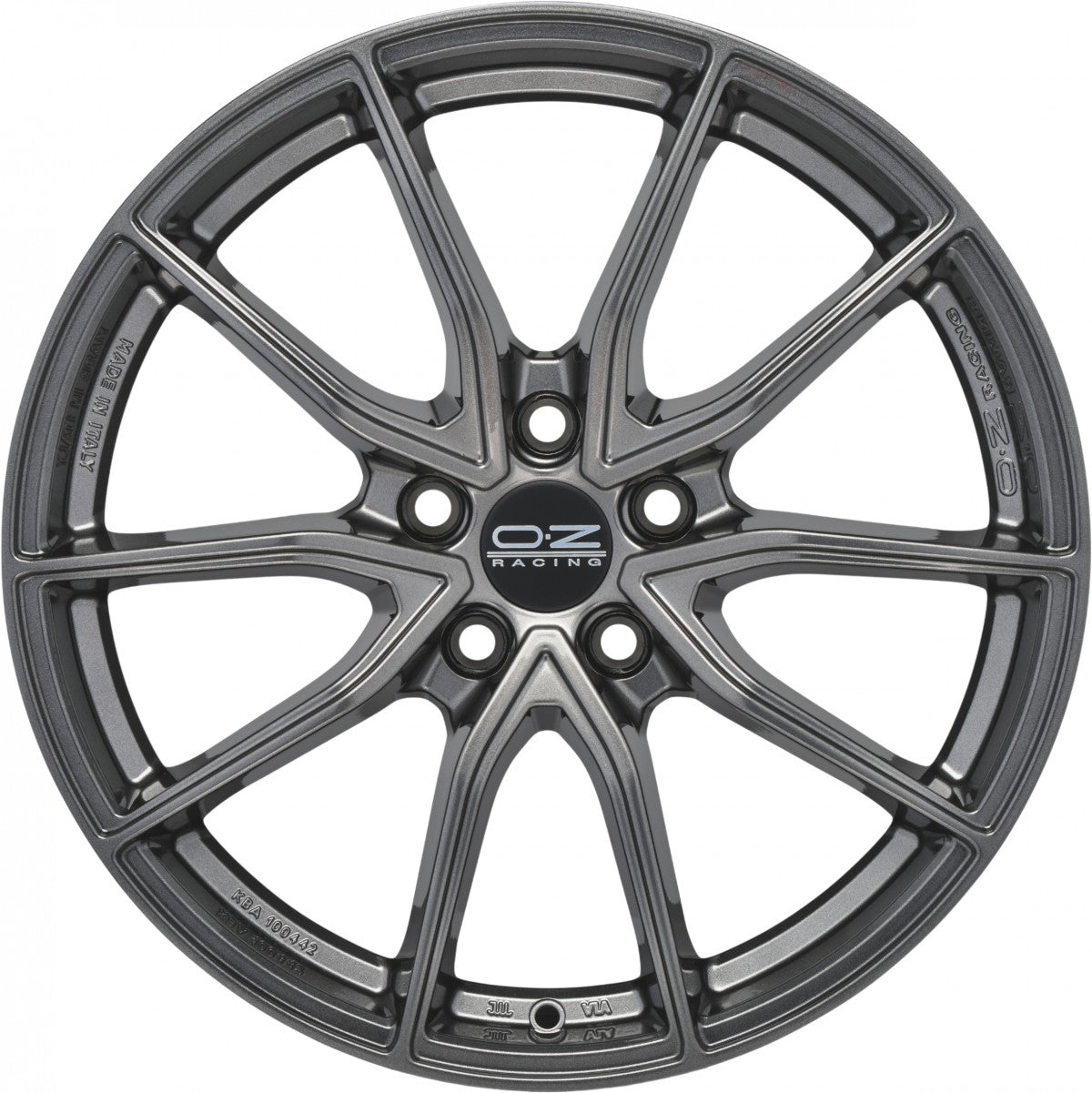 OZ Super Sport star graphite Alufelge 8x19 Zoll ET45 LK 5x120 ML72.56 – Bild 2