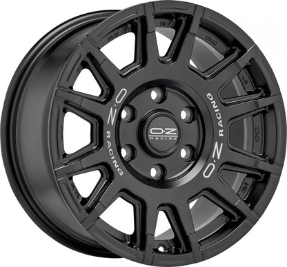 OZ Rally Legend matt black + dark lettering Alufelge 9x20 Zoll ET45 LK 5x120 ML79