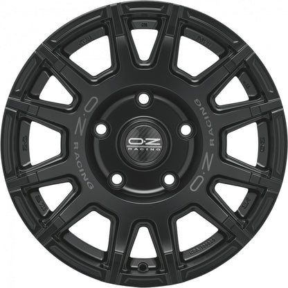 OZ Rally Legend matt black + dark lettering Alufelge 9x20 Zoll ET45 LK 5x120 ML79 – Bild 2