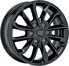 MSW 42 Van gloss black Alufelge 8.5x20 Zoll ET47 LK 6x120 ML74.56