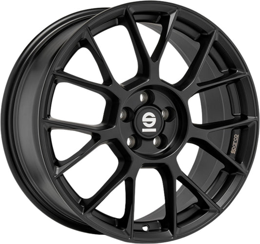 Sparco Super Sprint matt black Alufelge 7.5x17 Zoll ET45 LK 5x108 ML73.1