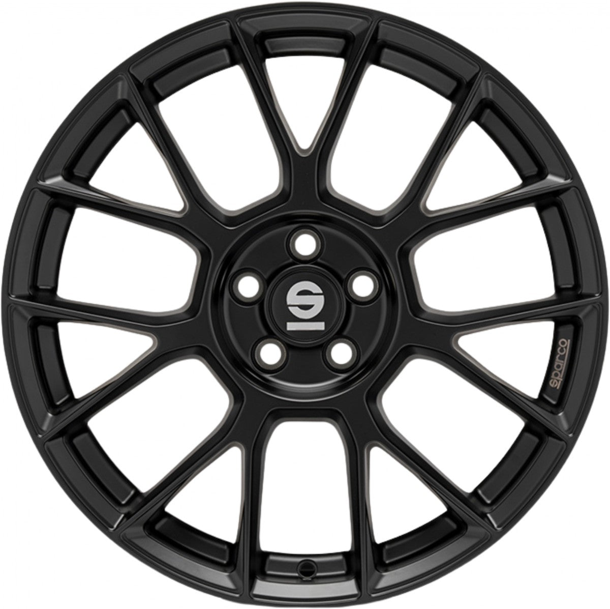 Sparco Super Sprint matt black Alufelge 7.5x17 Zoll ET27 LK 5x112 ML73.1 – Bild 2