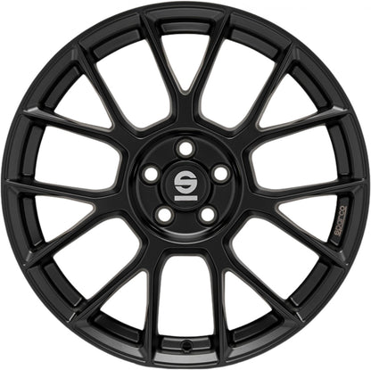 Sparco Super Sprint matt black Alufelge 7.5x17 Zoll ET27 LK 5x112 ML73.1 – Bild 2