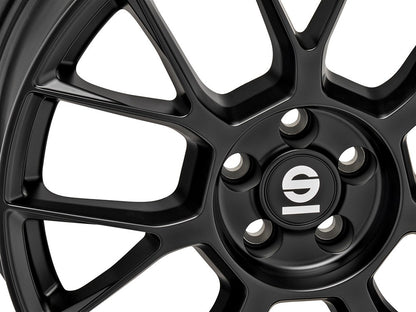 Sparco Super Sprint matt black Alufelge 7.5x17 Zoll ET27 LK 5x112 ML73.1 – Bild 3
