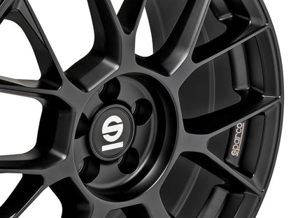 Sparco Super Sprint matt black Alufelge 7.5x17 Zoll ET27 LK 5x112 ML73.1 – Bild 4