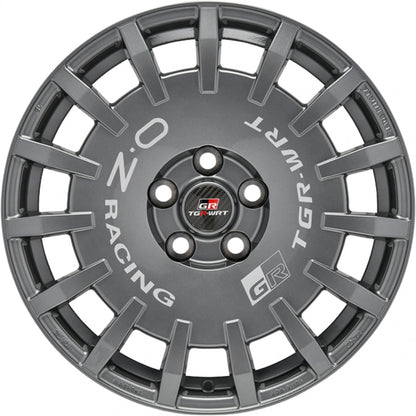 OZ Rally Racing TGR-WRT matt graphite Alufelge 8x18 Zoll ET45 LK 5x114.3 ML60.06 – Bild 2