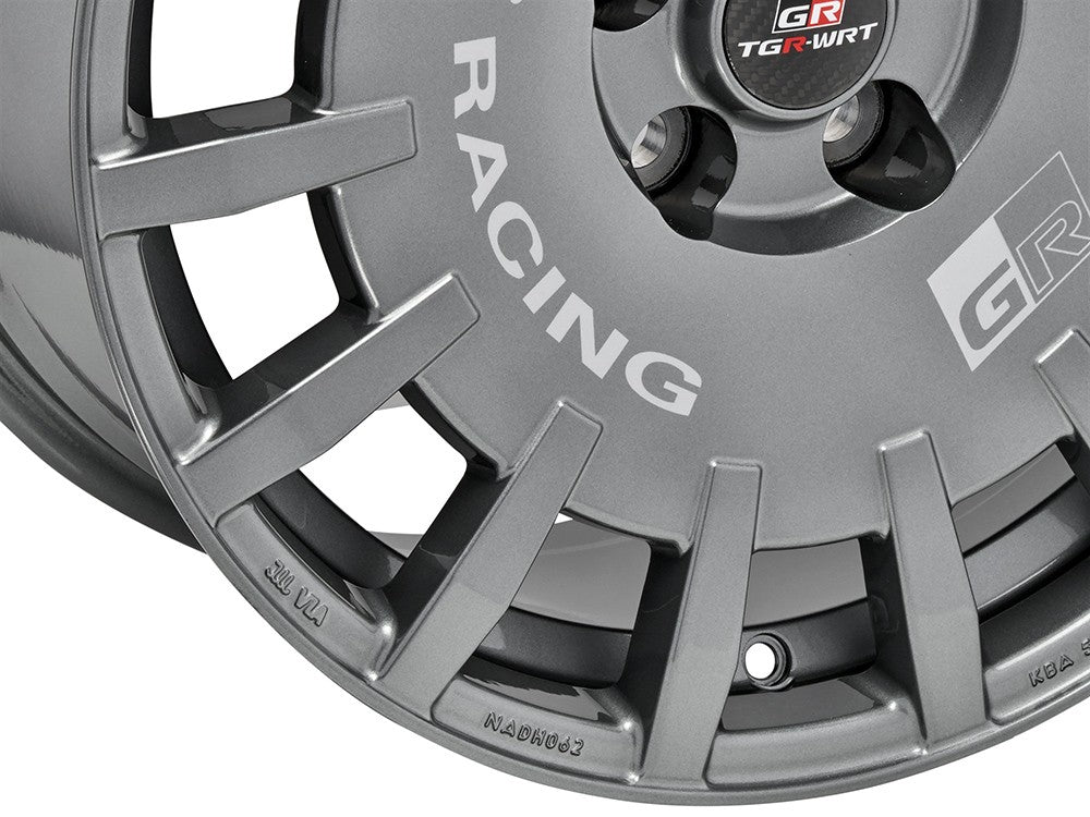 OZ Rally Racing TGR-WRT matt graphite Alufelge 8x18 Zoll ET45 LK 5x114.3 ML60.06 – Bild 4
