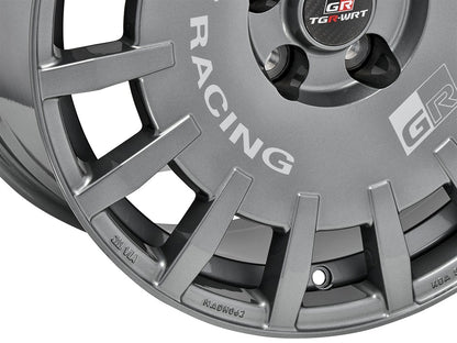 OZ Rally Racing TGR-WRT matt graphite Alufelge 8x18 Zoll ET45 LK 5x114.3 ML60.06 – Bild 4
