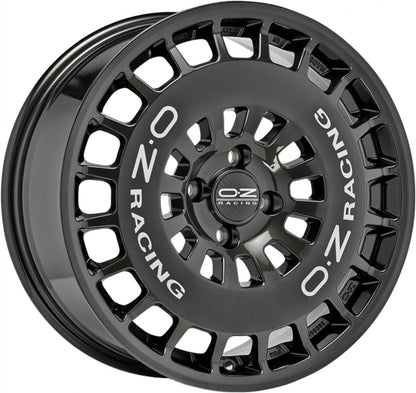 OZ RR40 hyper titatnium + silver lettering Alufelge 7.5x17 Zoll ET35 LK 4x100 ML68