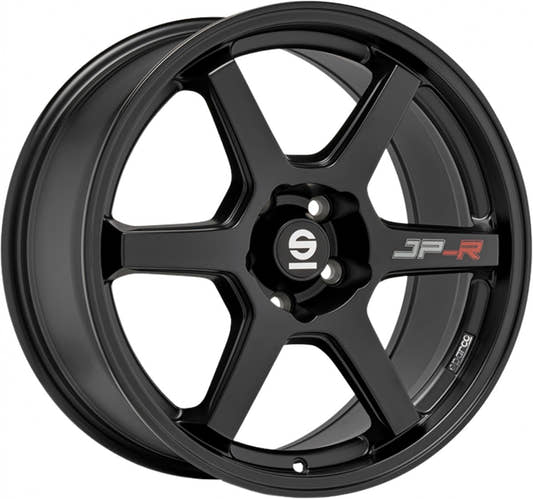 Sparco JP-R matt black Alufelge 8.5x18 Zoll ET32 LK 5x112 ML73.1