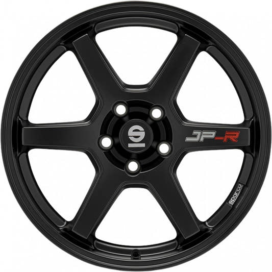 Sparco JP-R matt black Alufelge 8.5x18 Zoll ET32 LK 5x112 ML73.1 – Bild 2