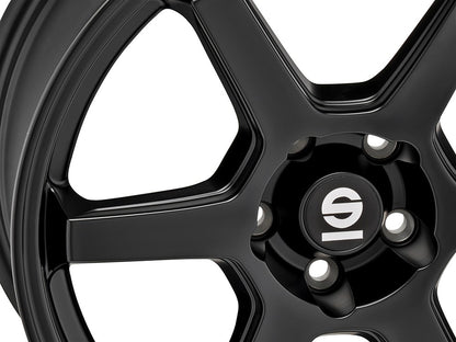 Sparco JP-R matt black Alufelge 8.5x18 Zoll ET35 LK 5x114.3 ML73.1 – Bild 3