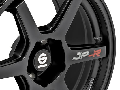 Sparco JP-R matt black Alufelge 8x17 Zoll ET45 LK 5x114.3 ML73.1 – Bild 5