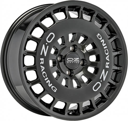OZ RR40 hyper titatnium + silver lettering Alufelge 8x18 Zoll ET38 LK 5x110 ML65.06