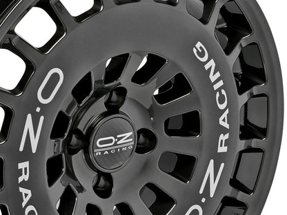 OZ RR40 hyper titatnium + silver lettering Alufelge 8x18 Zoll ET36 LK 5x114.3 ML73.1 – Bild 5