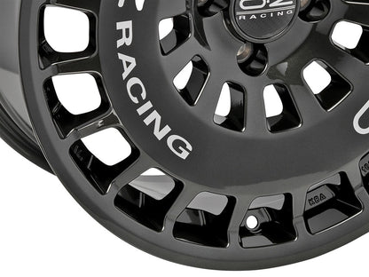 OZ RR40 hyper titatnium + silver lettering Alufelge 9x18 Zoll ET45 LK 5x100 ML68 – Bild 4