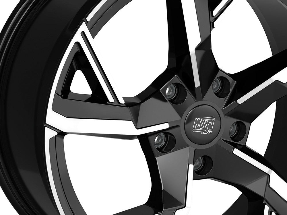 MSW 54 gloss black full polished Alufelge 8.5x20 Zoll ET45 LK 5x114.3 ML73.1 – Bild 5
