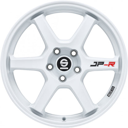 Sparco JP-R white Alufelge 8.5x18 Zoll ET45 LK 5x100 ML56.1 – Bild 2