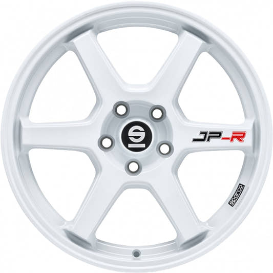 Sparco JP-R white Alufelge 8x17 Zoll ET30 LK 5x114.3 ML73.1 – Bild 2