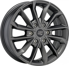 MSW 42 Van matt dark grey Alufelge 8.5x20 Zoll ET47 LK 6x120 ML74.56