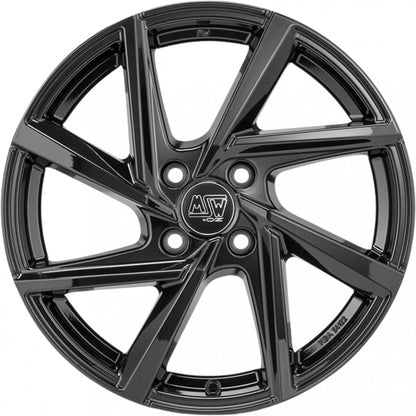 MSW 80/4 gloss black Alufelge 7x16 Zoll ET46 LK 4x100 ML60.06 – Bild 2