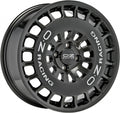 OZ RR40 hyper titatnium + silver lettering Alufelge 7x16 Zoll ET27 LK 4x98 ML58.06