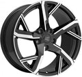 MSW 54 gloss black full polished Alufelge 8x19 Zoll ET45 LK 5x114.3 ML73.1