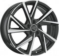 MSW 80/5 gloss black full polished Alufelge 8.5x19 Zoll ET40 LK 5x112 ML66.56