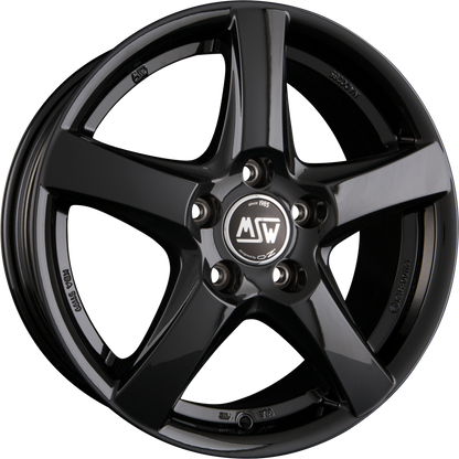 MSW 78 gloss black Alufelge 6.5x17 Zoll ET45 LK 5x114.3 ML60.06 – Bild 4
