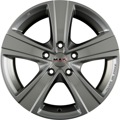 Mak Fuoco 5 Hyper Silver Alufelge 9x22 Zoll ET35 LK 5x112 ML76