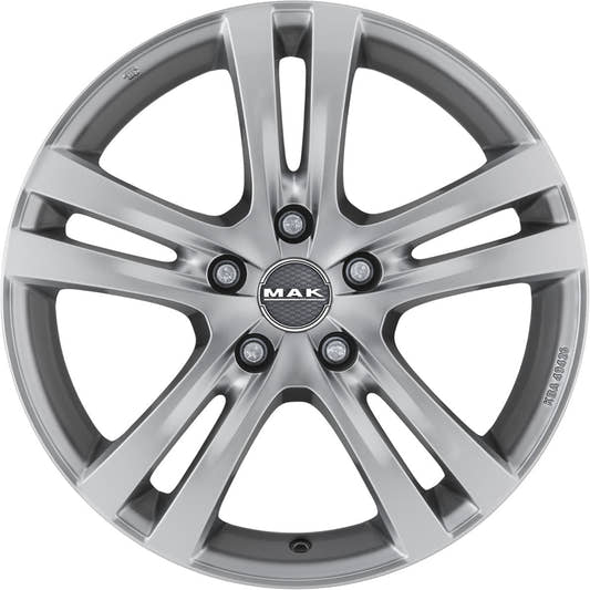 Mak Zenith hyper silver Alufelge 6.5x16 Zoll ET25 LK 4x108 ML65.1 – Bild 2