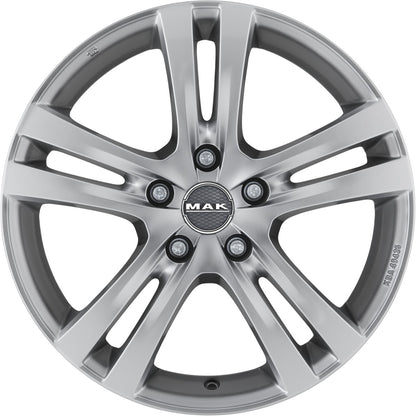 Mak Zenith hyper silver Alufelge – Bild 2