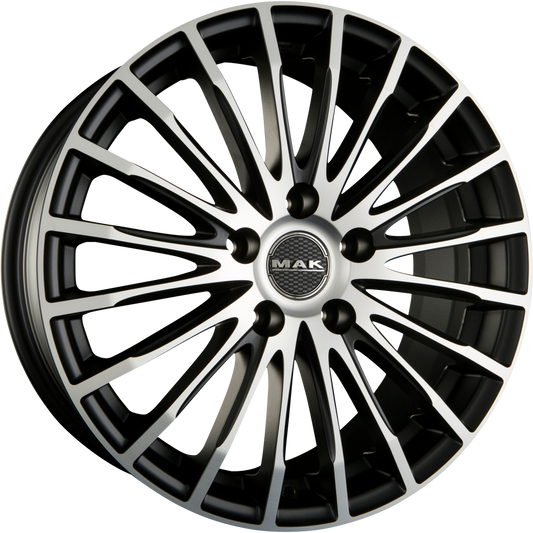 Mak Fatale Ice Black Alufelge 8.5x19 Zoll ET48 LK 5x112 ML76 – Bild 2
