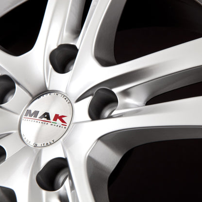 Mak Zenith Hyper Silver Alufelge 8x19 Zoll ET45 LK 5x108 ML72 – Bild 5