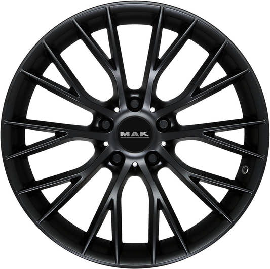 Mak München matt black Alufelge 9.5x19 Zoll ET45 LK 5x120 ML72.6 – Bild 2