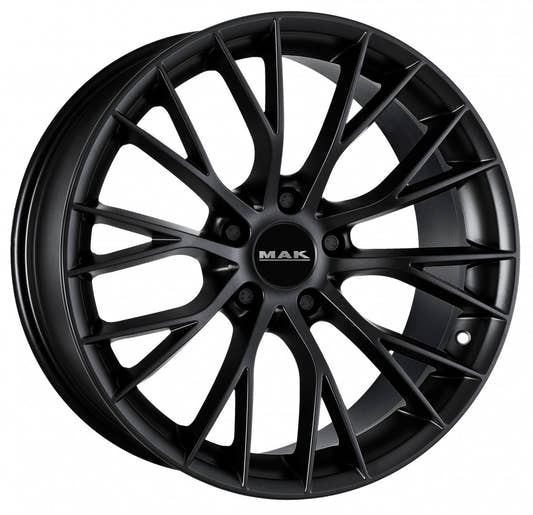 Mak München matt black Alufelge 9x18 Zoll ET44 LK 5x120 ML72.6