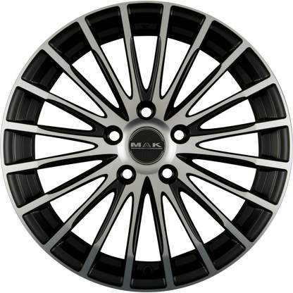 Mak Fatale ice black Alufelge 7.5x17 Zoll ET43 LK 5x112 ML76 – Bild 4